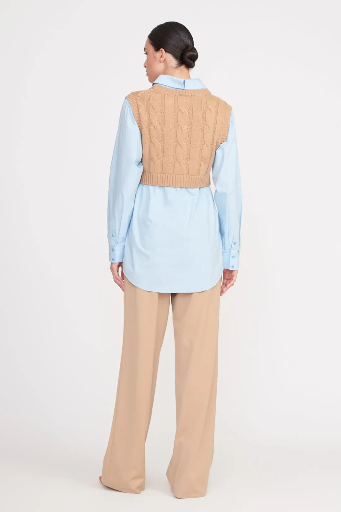 STAUD COOPER TOP CAMEL FRENCH BLUE CAMELFRENCHBLUE Online