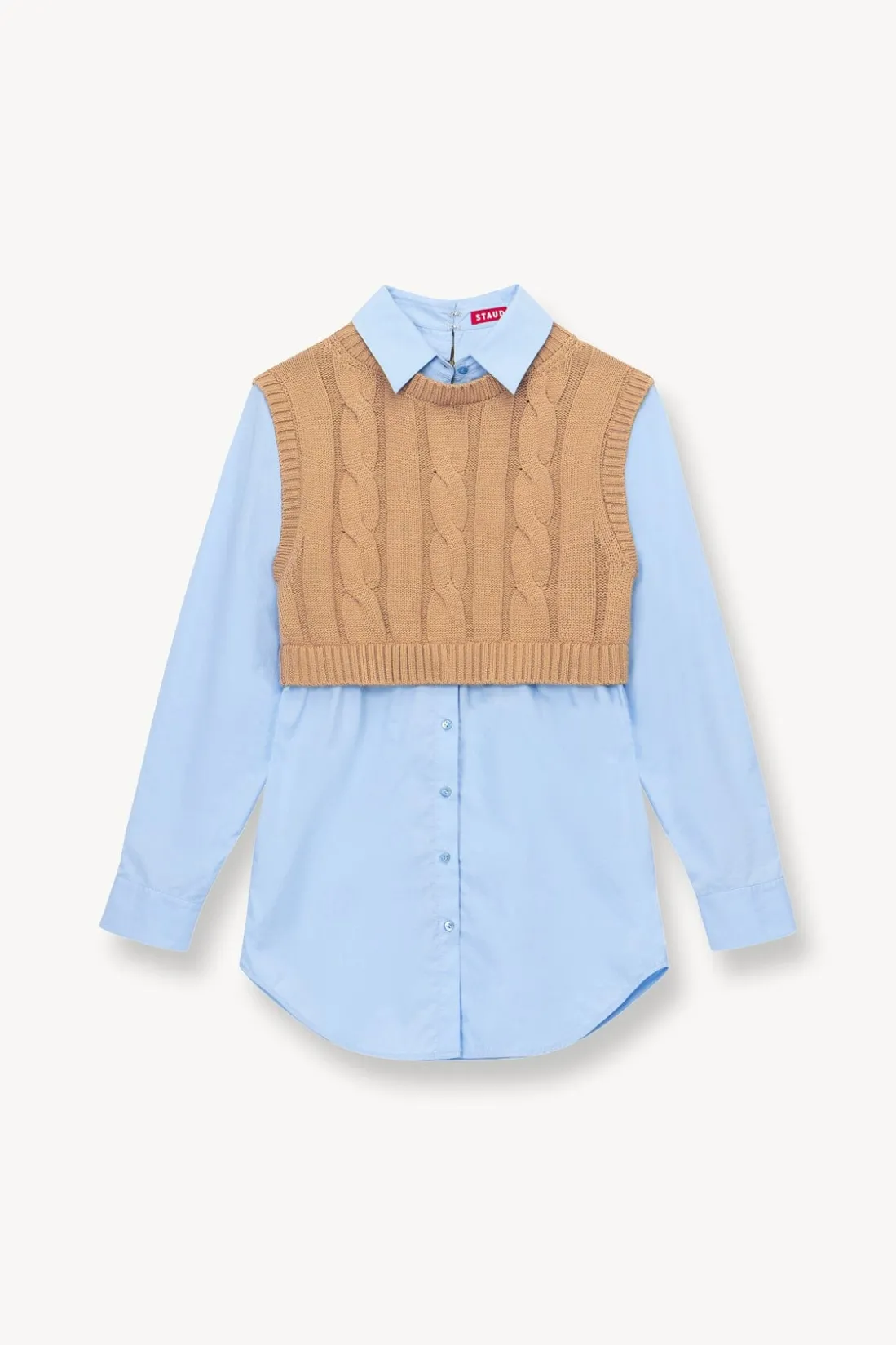 STAUD COOPER TOP CAMEL FRENCH BLUE CAMELFRENCHBLUE Online