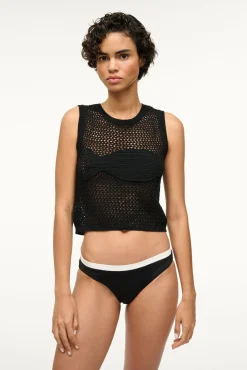 STAUD CORRICELLA COVERUP TOP   BLACK Online