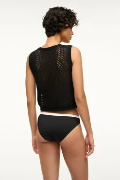STAUD CORRICELLA COVERUP TOP   BLACK Online