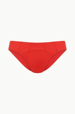 STAUD CORSAGE BIKINI BOTTOM RED ROSE REDROSE Clearance