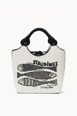 STAUD COTE BEADED BAG  INES CREAM STAUDINESCREAM Discount