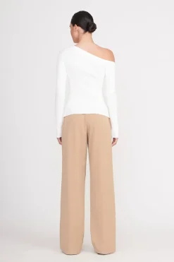STAUD CRAFTSMAN SWEATER   IVORY Online