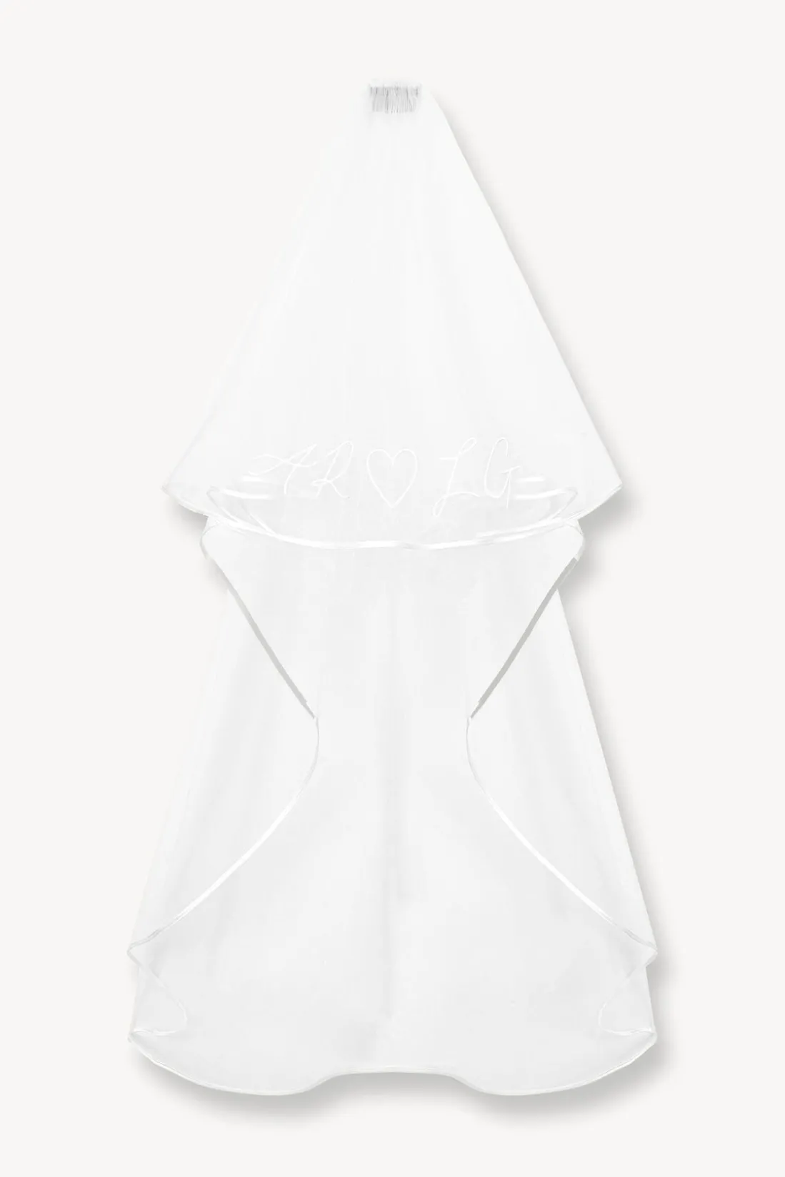 STAUD CUSTOM EMBROIDERED INITIALS VEIL Online