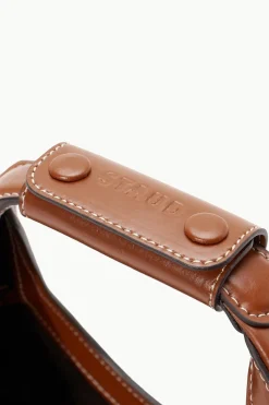 STAUD CUSTOM MINI MOON BAG   TAN Sale