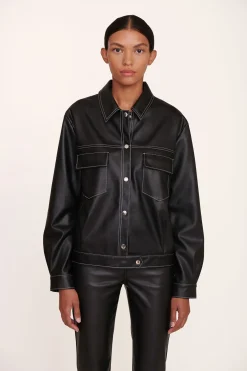 STAUD CUSTOM RYAN JACKET   BLACK Discount