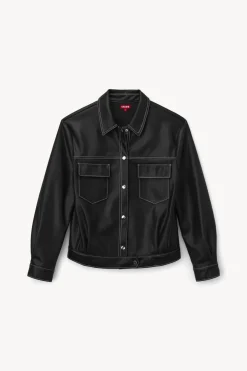 STAUD CUSTOM RYAN JACKET   BLACK Discount