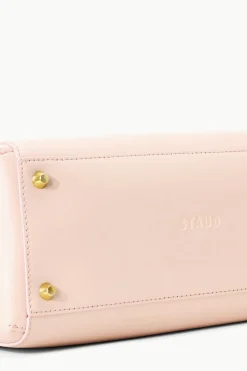 STAUD CUSTOM SHIRLEY LEATHER BAG   BLUSH New