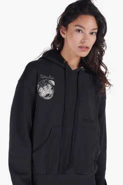 STAUD CUSTOM x C.BONZ HOODED SWEATSHIRT   BLACK Clearance