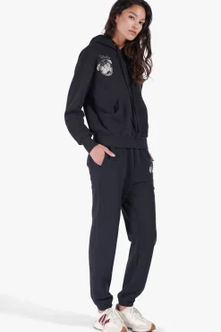 STAUD CUSTOM x C.BONZ HOODED SWEATSHIRT   BLACK Clearance