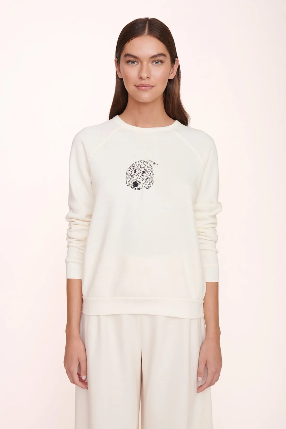 STAUD CUSTOM x C.BONZ SWEATSHIRT CREAM Clearance