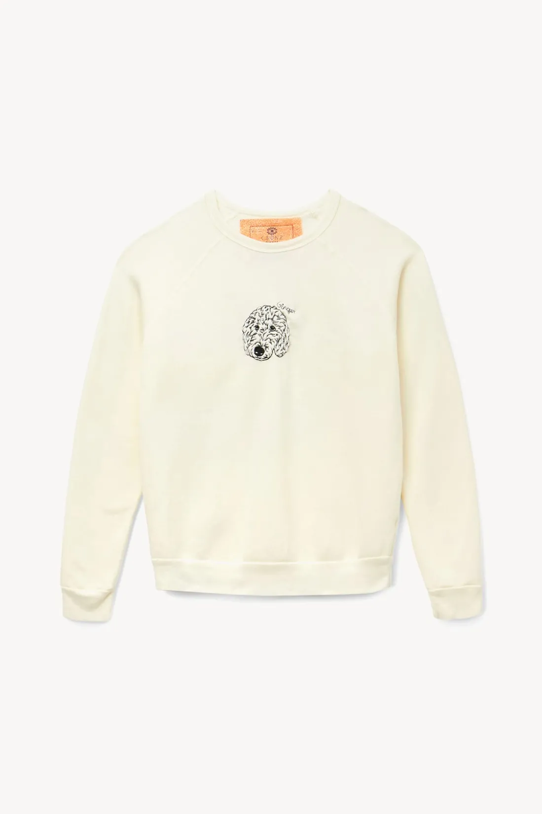 STAUD CUSTOM x C.BONZ SWEATSHIRT CREAM Clearance