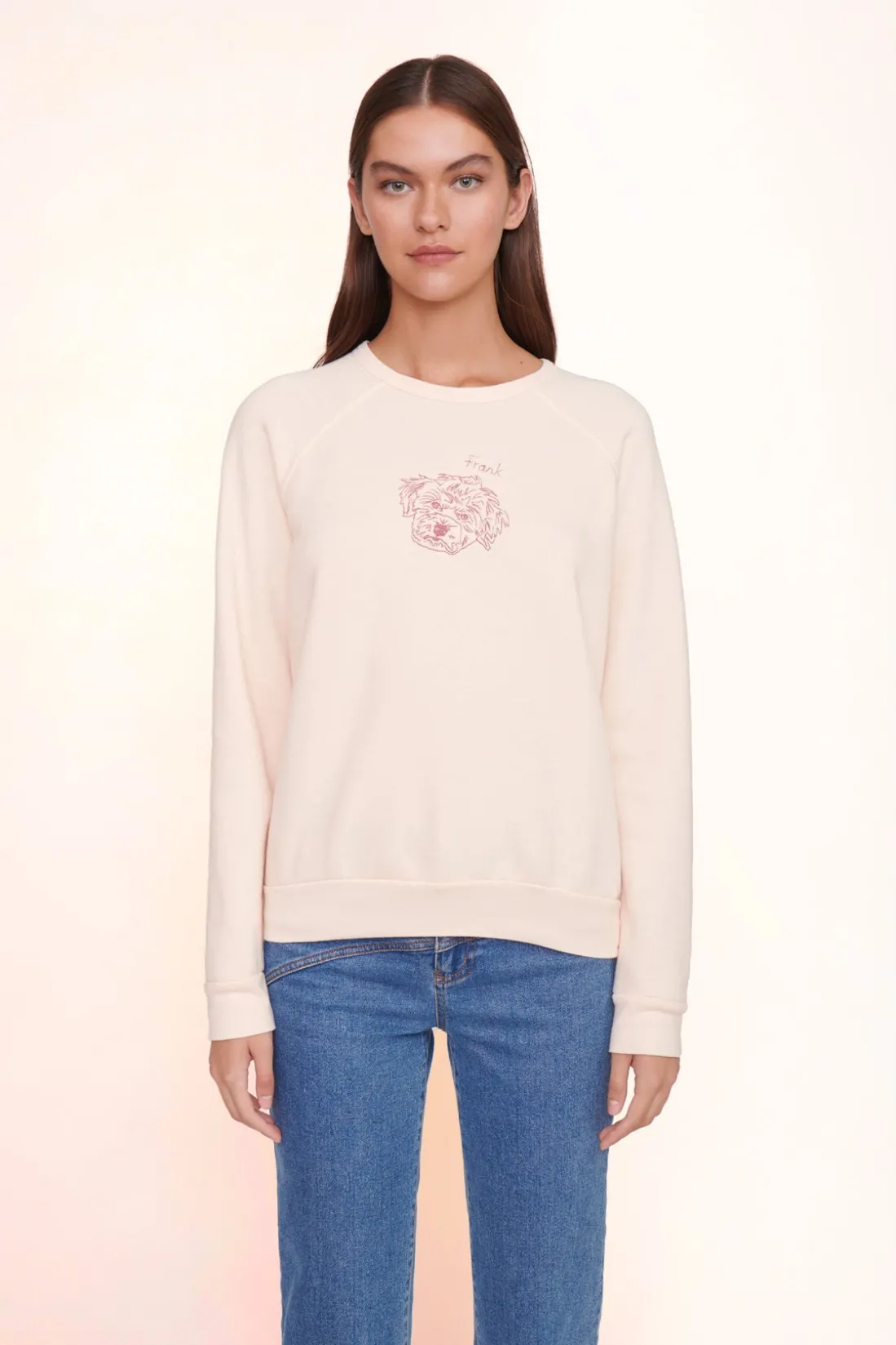 STAUD CUSTOM x C.BONZ SWEATSHIRT PINK Best