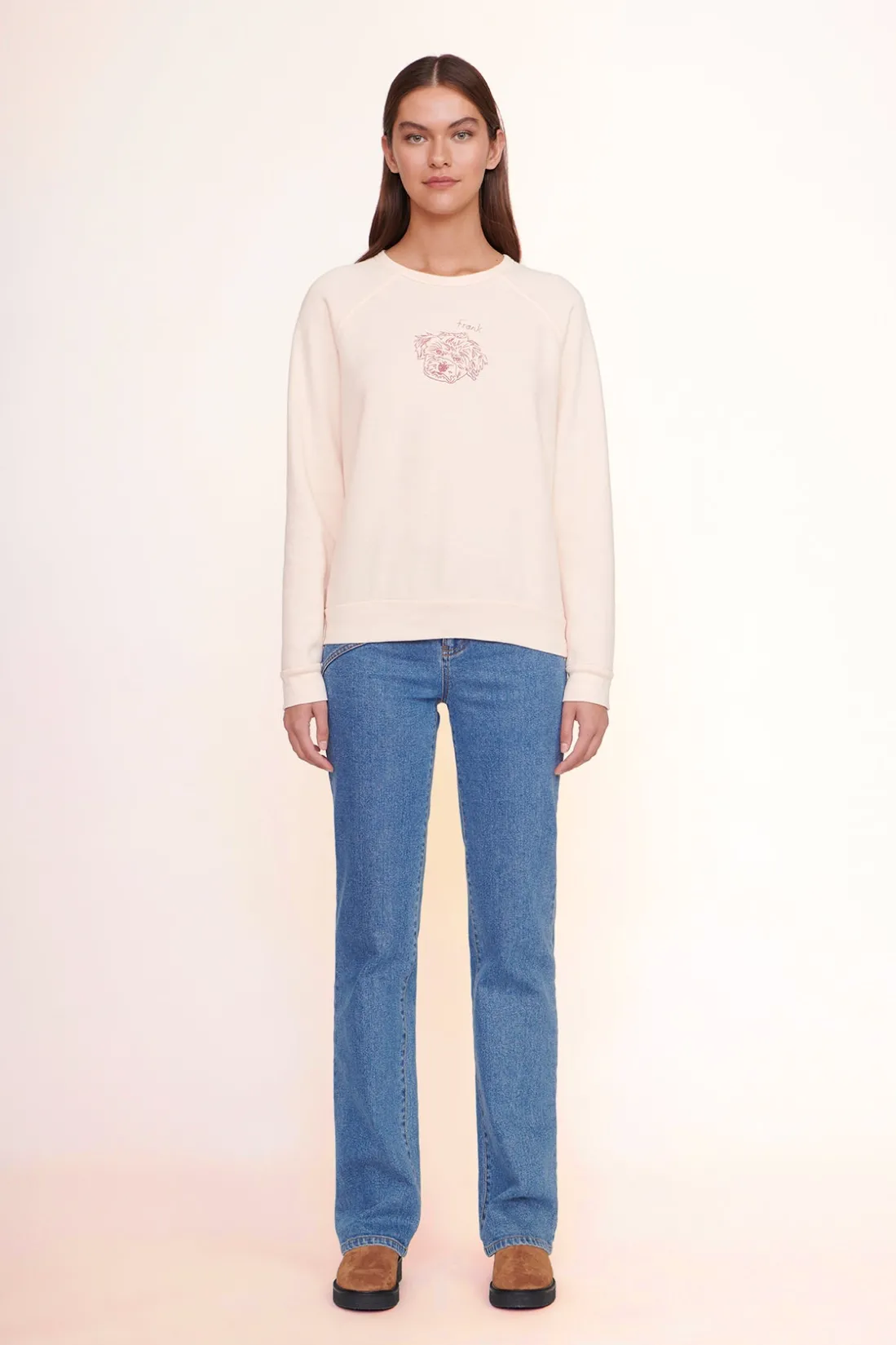STAUD CUSTOM x C.BONZ SWEATSHIRT PINK Best