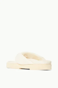 STAUD DAHLIA PLATFORM   CREAM Discount