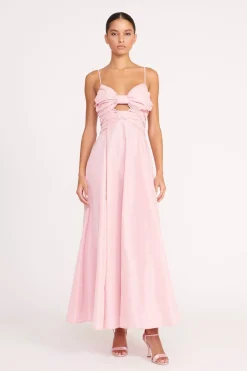STAUD DAYANARA DRESS CHERRY BLOSSOM CHERRYBLOSSOM New