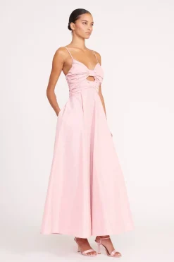 STAUD DAYANARA DRESS  CHERRY BLOSSOM CHERRYBLOSSOM New