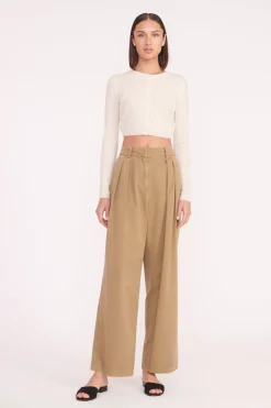 STAUD DEANNA SWEATER   CREME Outlet