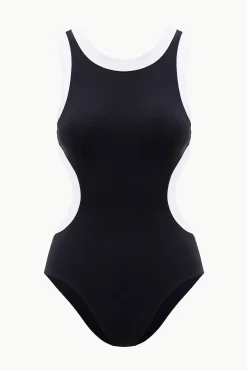 STAUD DOLCE ONE PIECE  BLACK WHITE BLACKWHITE Best