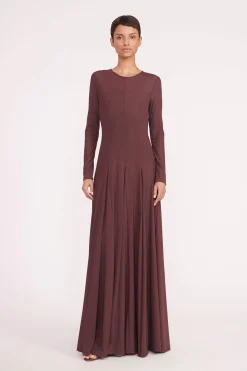 STAUD DONOVAN DRESS BARK Online