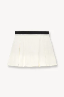 STAUD DOUBLES SKIRT IVORY Discount