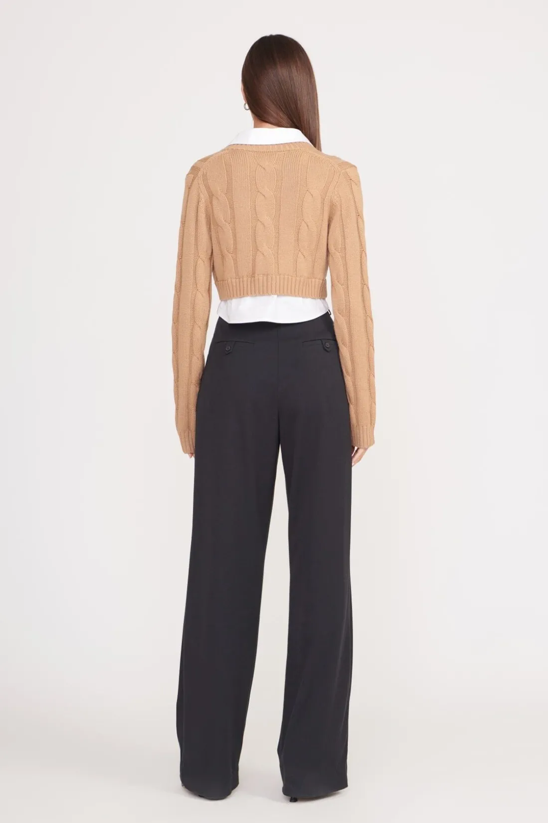STAUD DUKE SWEATER CAMEL WHITE CAMELWHITE Online