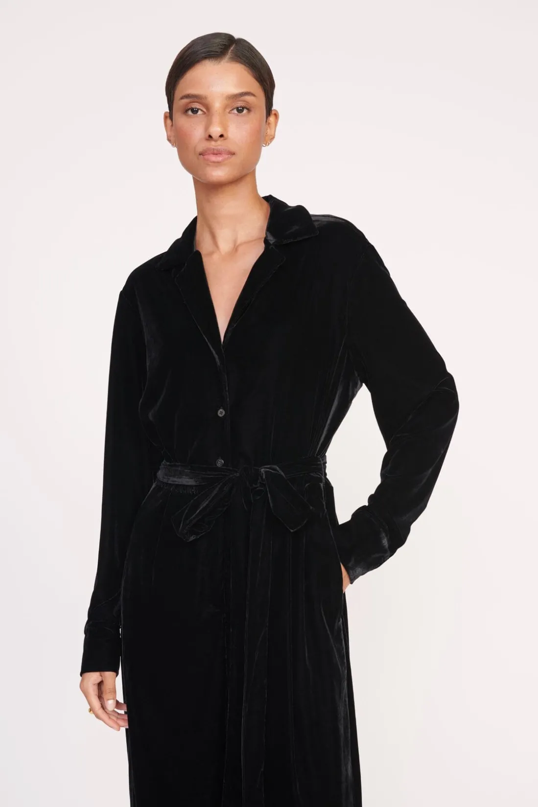 STAUD ELIJAH JUMPSUIT BLACK New