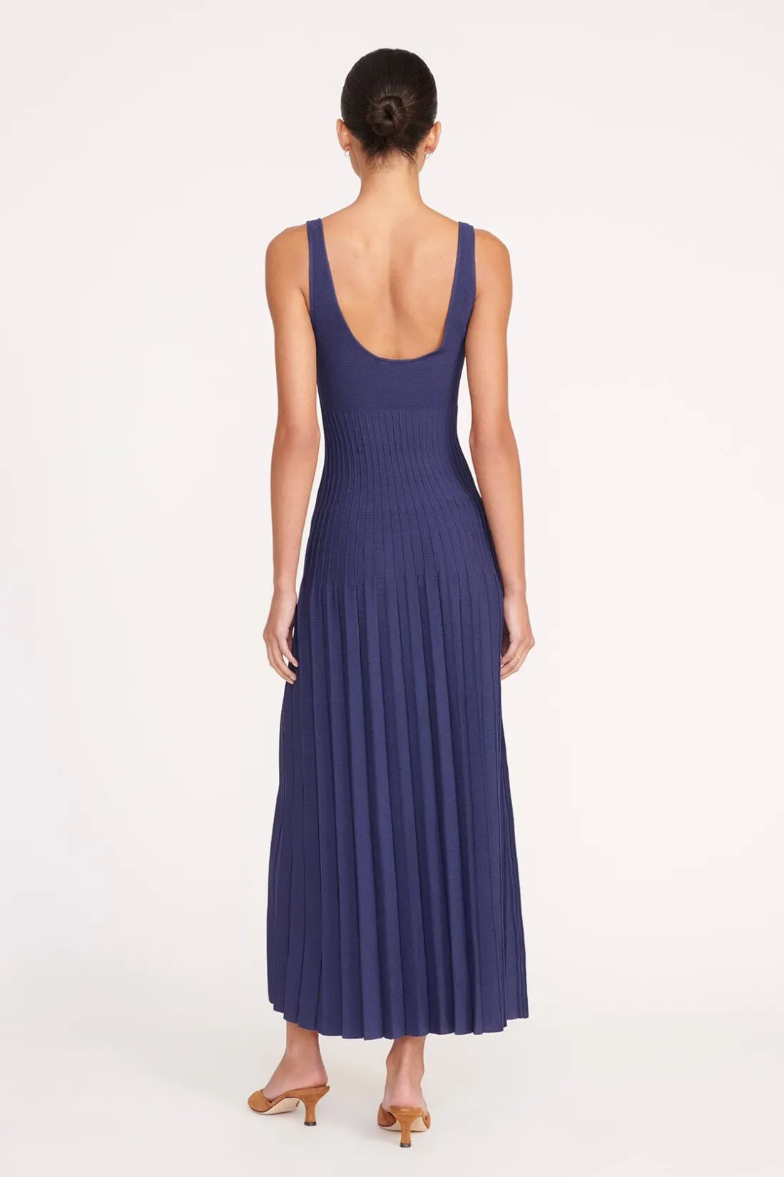 STAUD ELLISON DRESS NAVY Online