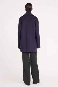 STAUD ELORA PEACOAT   NAVY Outlet