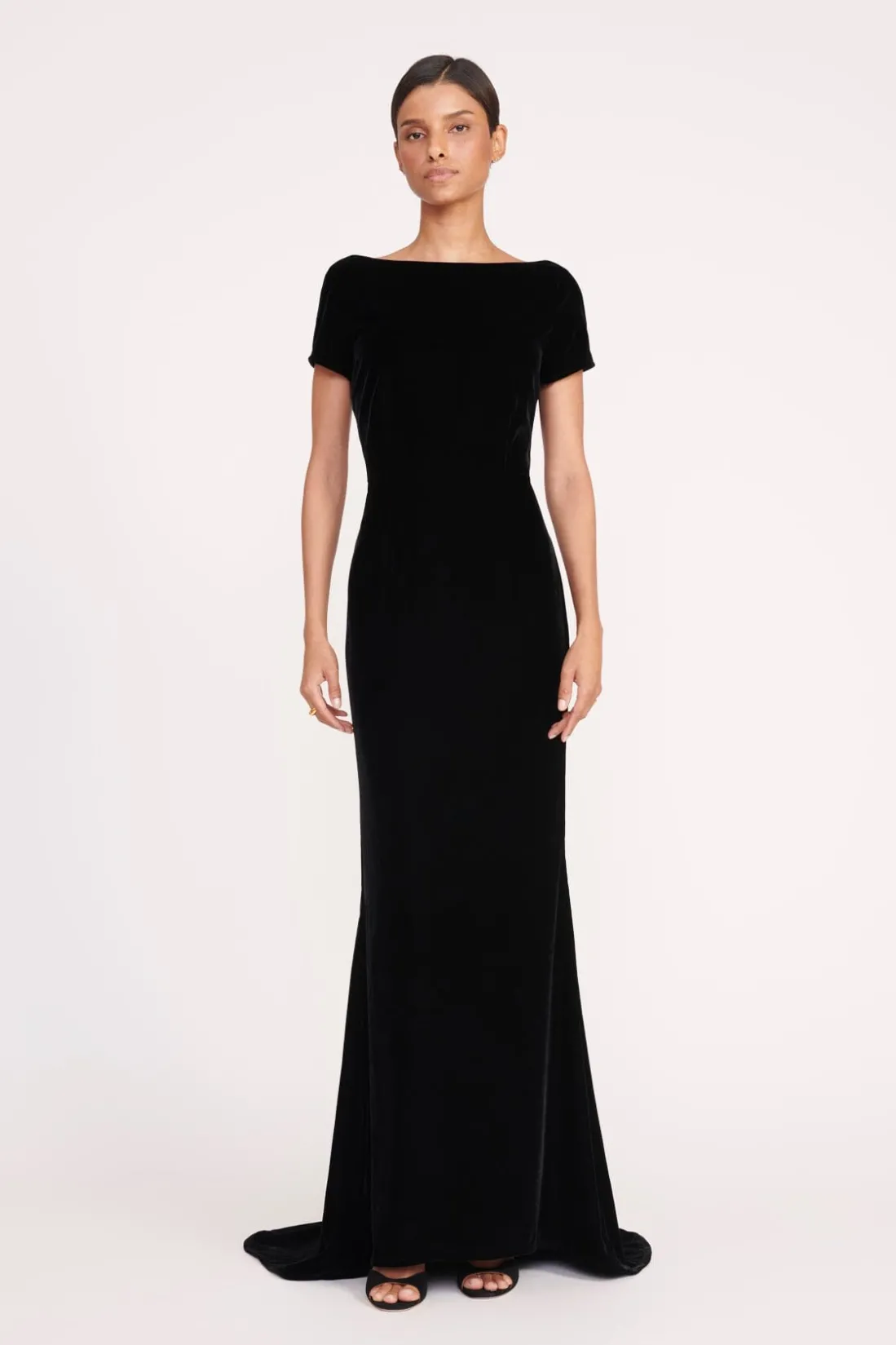 STAUD EMELYN DRESS BLACK