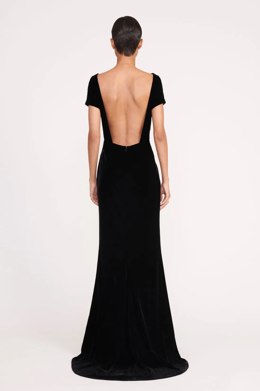 STAUD EMELYN DRESS BLACK