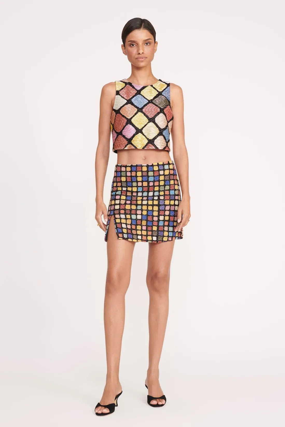STAUD EMERIE SKIRT DANCE FLOOR DANCEFLOOR New