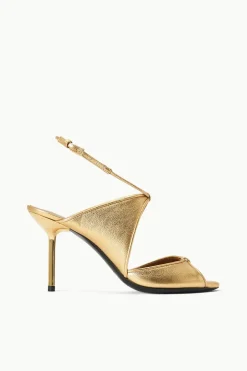 STAUD EMILIA STILETTO   GOLD Outlet