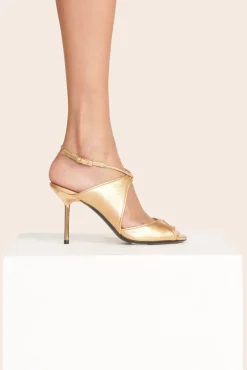 STAUD EMILIA STILETTO   GOLD Outlet
