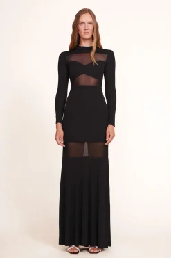 STAUD FALCON DRESS BLACK Clearance