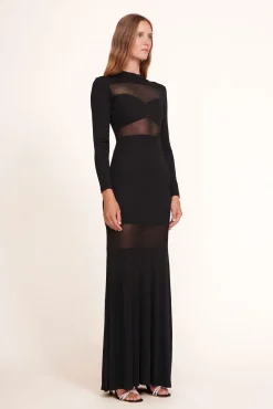STAUD FALCON DRESS BLACK Clearance