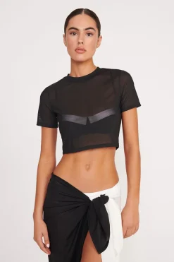 STAUD FERNANDA TOP   BLACK Discount