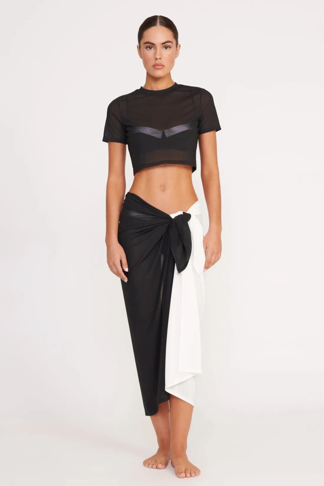 STAUD FERNANDA TOP BLACK Discount