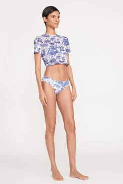 STAUD FERNANDA TOP  BLUE TOILE BLUETOILE Clearance