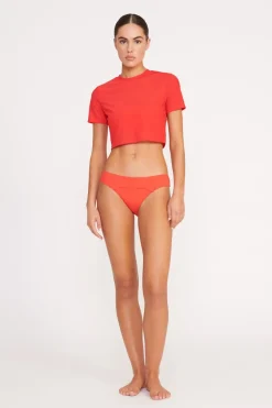 STAUD FERNANDA TOP RED ROSE REDROSE Clearance