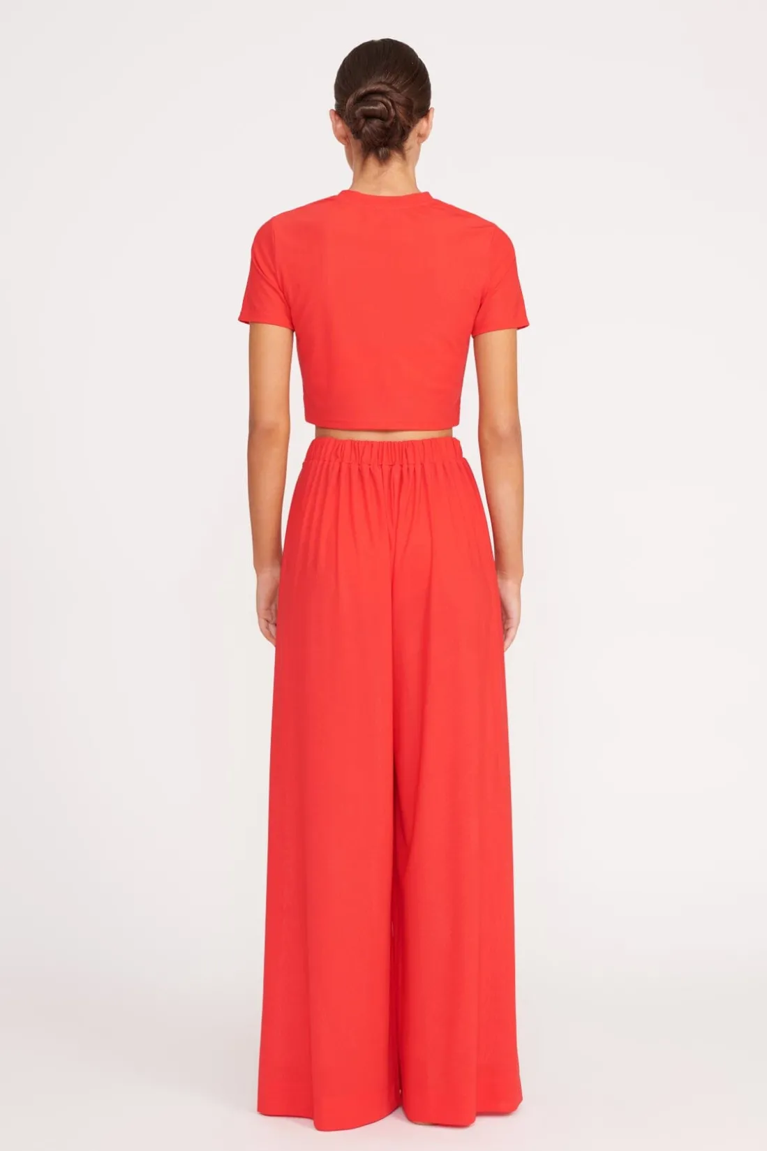 STAUD FERNANDA TOP RED ROSE REDROSE Clearance