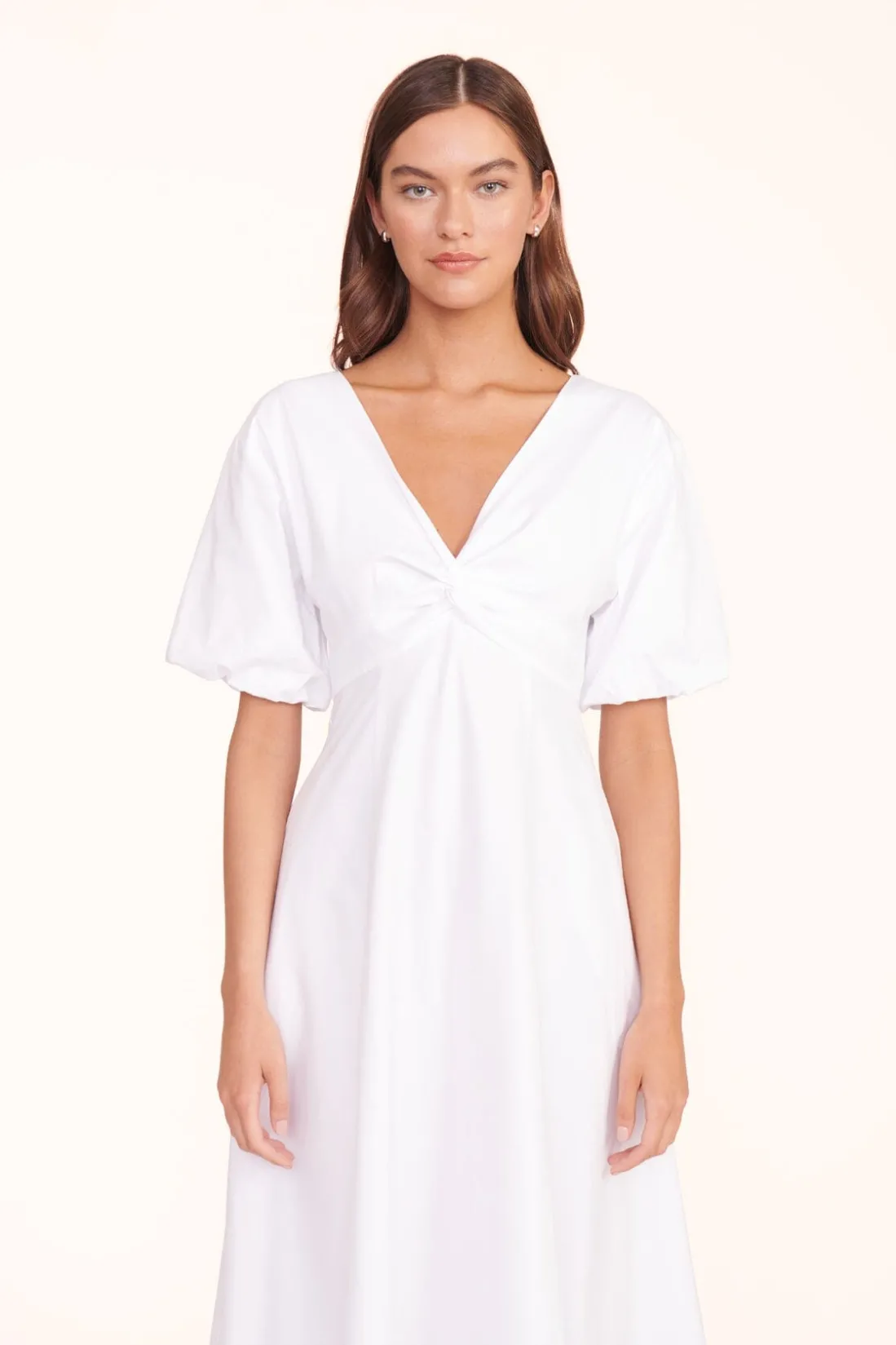 STAUD FINLEY DRESS WHITE Online