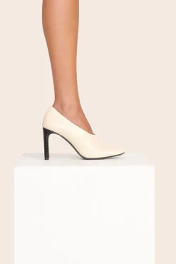STAUD FLORENTINE PUMP  CREAM BLACK CREAMBLACK Hot