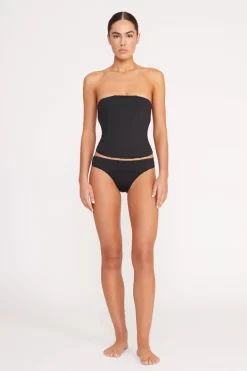 STAUD FRANCESCA BIKINI TOP BLACK Best