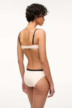STAUD GEMMA BIKINI BOTTOM IVORY BLACK IVORYBLACK Online