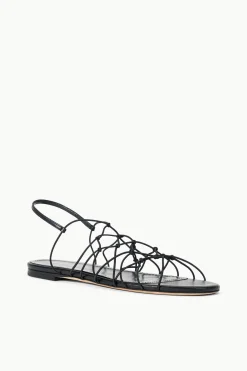 STAUD GIO KNOT SANDAL   BLACK Online