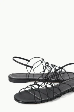 STAUD GIO KNOT SANDAL   BLACK Online