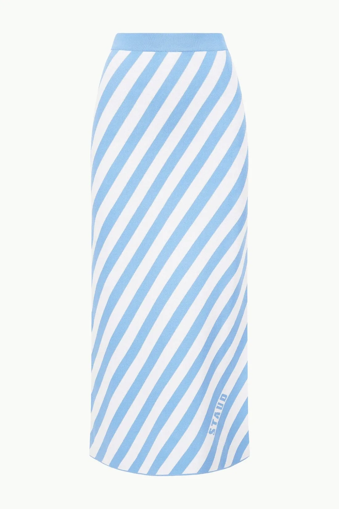 STAUD GIOVANNI SKIRT BLUE SEASHORE STRIPE BLUESEASHORESTRIPE New