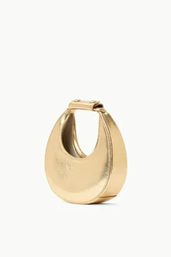 STAUD GOODNIGHT MOON BAG   GOLD Discount