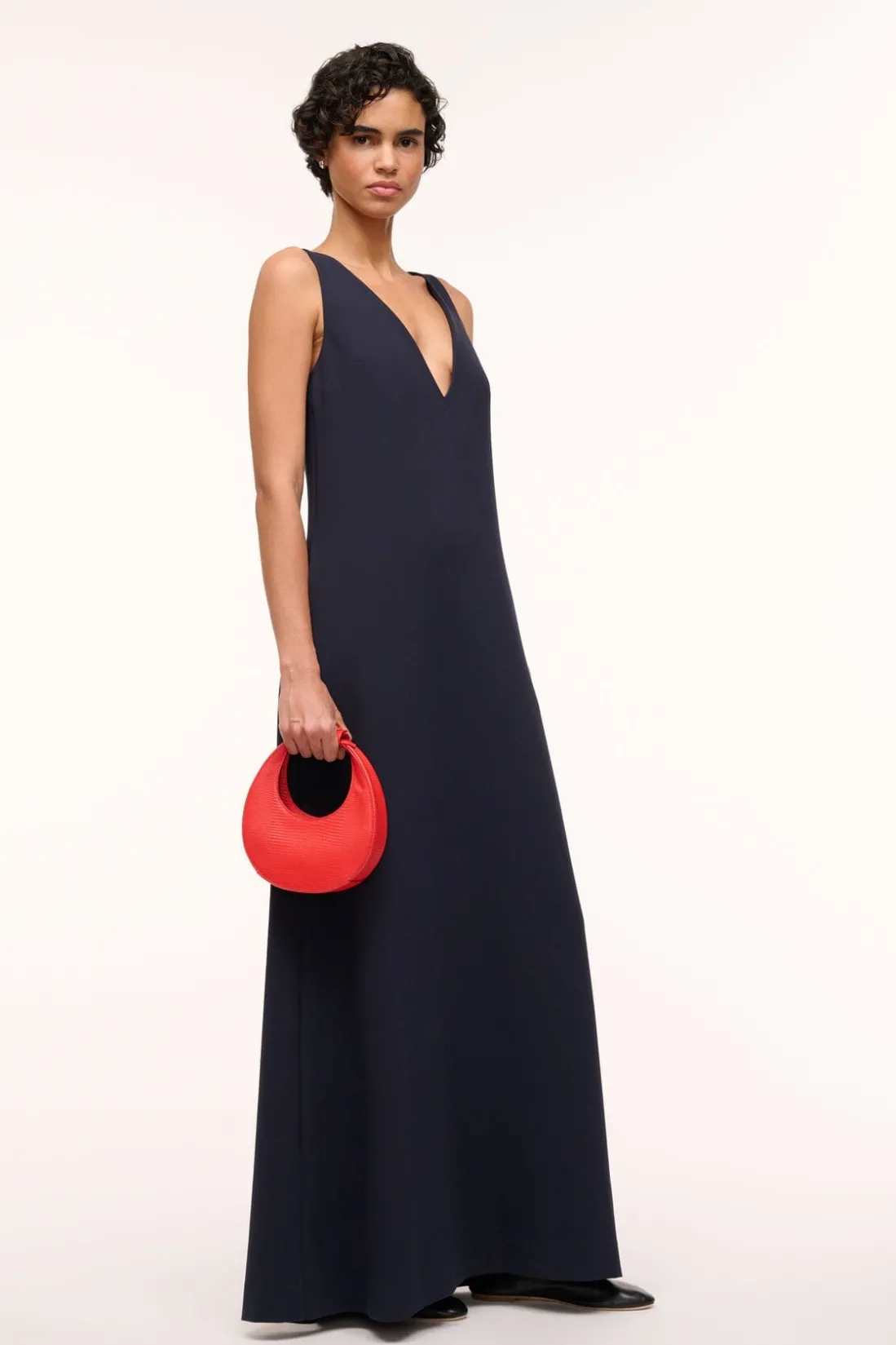 STAUD GOODNIGHT MOON BAG RED ROSE REDROSE Best